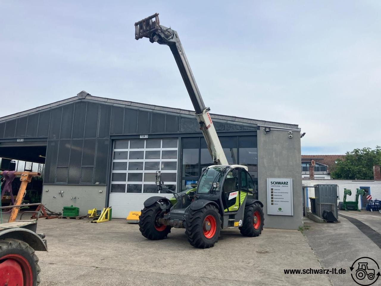 Teleskoplader del tipo CLAAS Scorpion 7055, Gebrauchtmaschine en Aspach (Imagen 4)