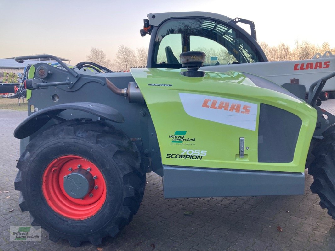 Teleskoplader от тип CLAAS Scorpion 7055, Gebrauchtmaschine в Rhede / Brual (Снимка 3)