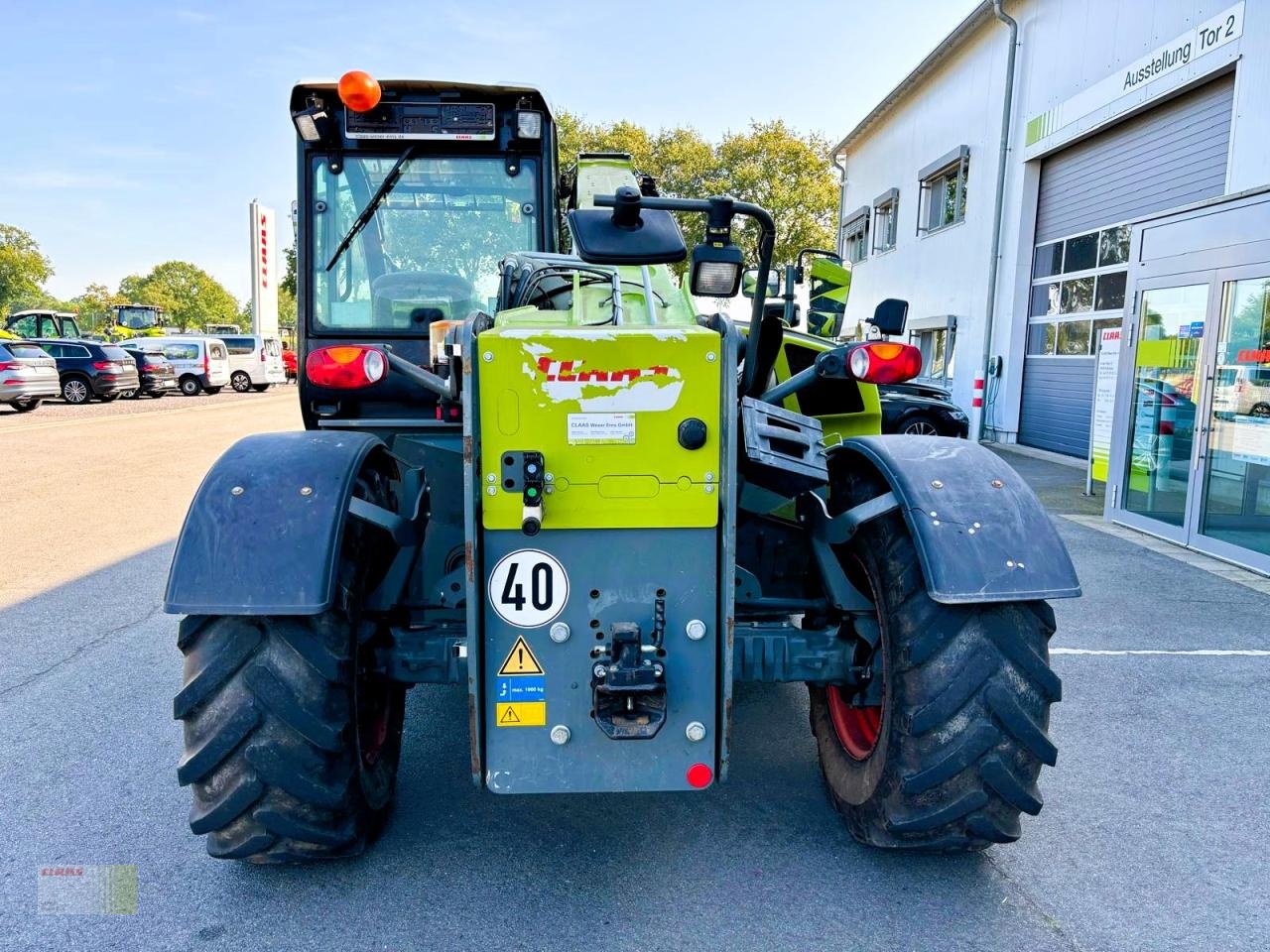 Teleskoplader Türe ait CLAAS SCORPION 732 VARIPOWER, 40 km/h, Klima, Zentralschmierung, Gebrauchtmaschine içinde Molbergen (resim 4)