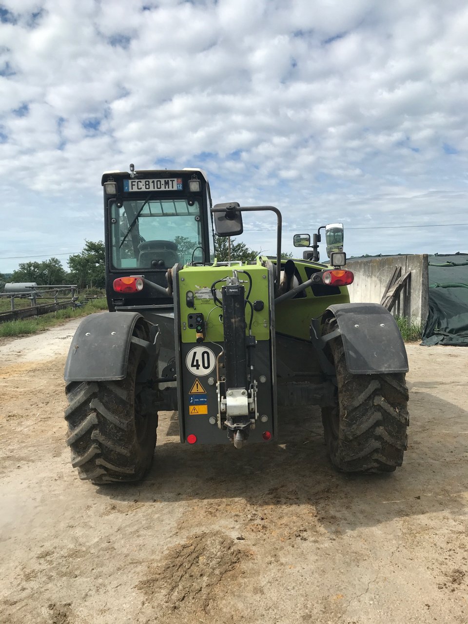 Teleskoplader typu CLAAS SCORPION 732 VP, Gebrauchtmaschine w MORLHON LE HAUT (Zdjęcie 3)