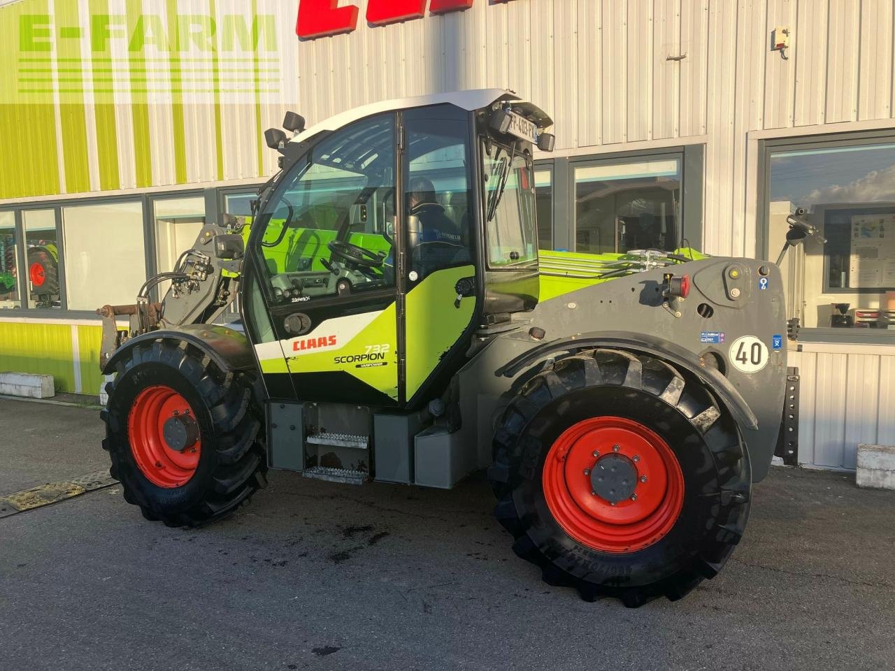 Teleskoplader typu CLAAS scorpion 732 vpwr (k31/400), Gebrauchtmaschine v BLENDECQUES (Obrázok 2)