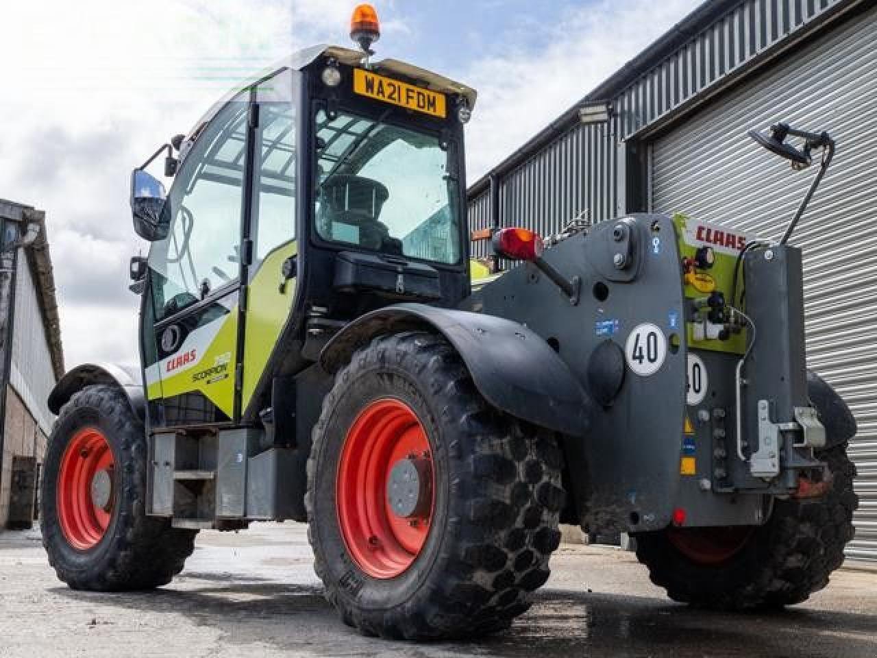 Teleskoplader del tipo CLAAS SCORPION 732, Gebrauchtmaschine en PETERS MARLAND, TORRINGTON (Imagen 4)