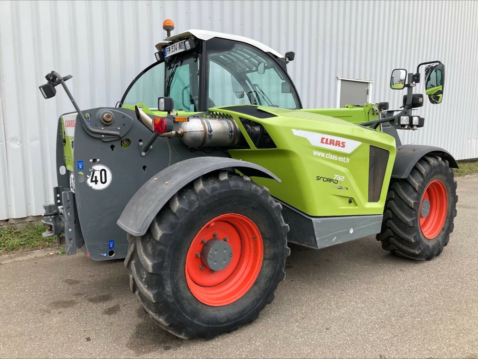 Teleskoplader van het type CLAAS SCORPION 732, Gebrauchtmaschine in CHEMINOT (Foto 4)