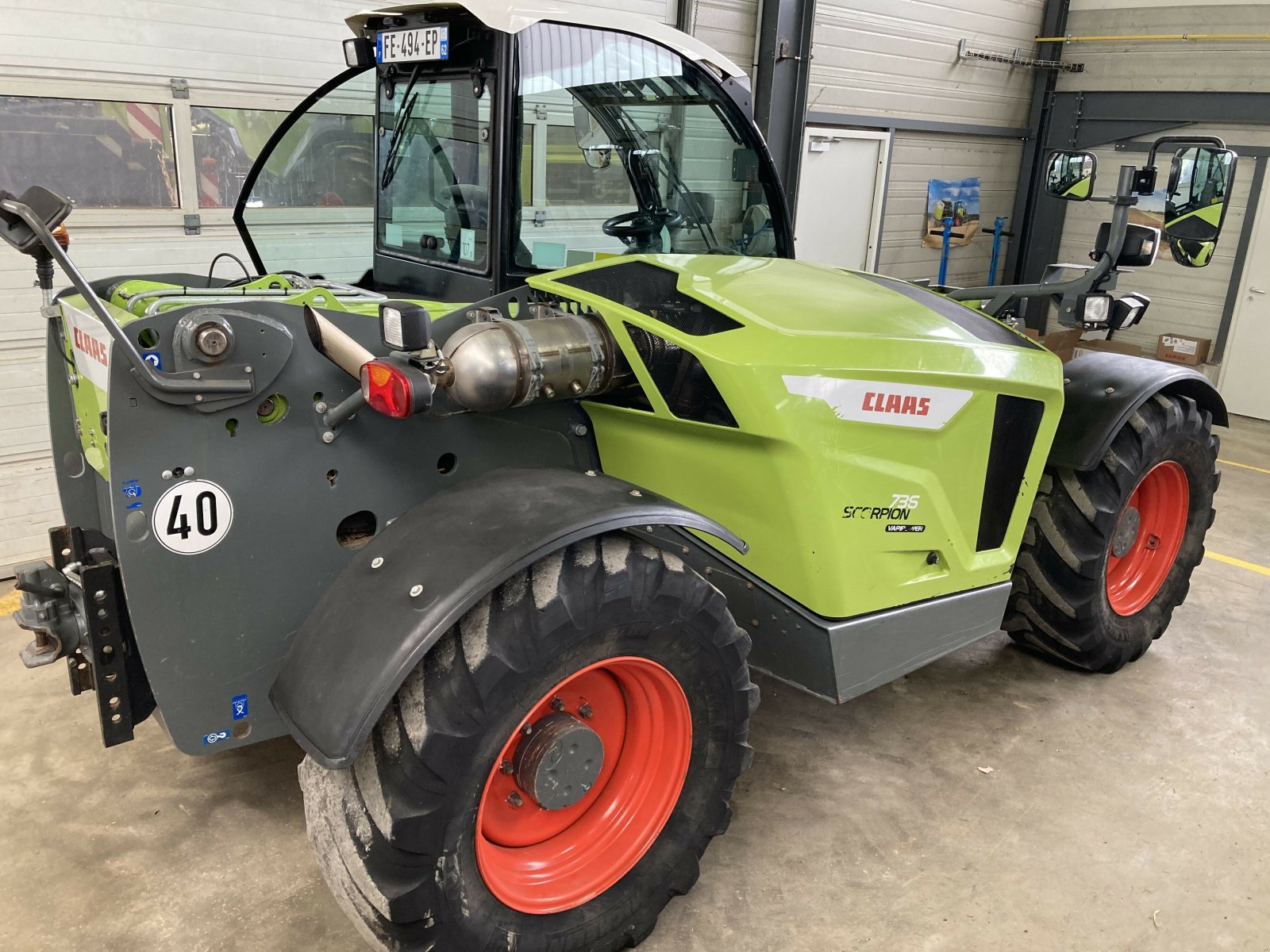 Teleskoplader typu CLAAS SCORPION 736 VP T4F ADVANCE, Gebrauchtmaschine w LAIGNES (Zdjęcie 3)