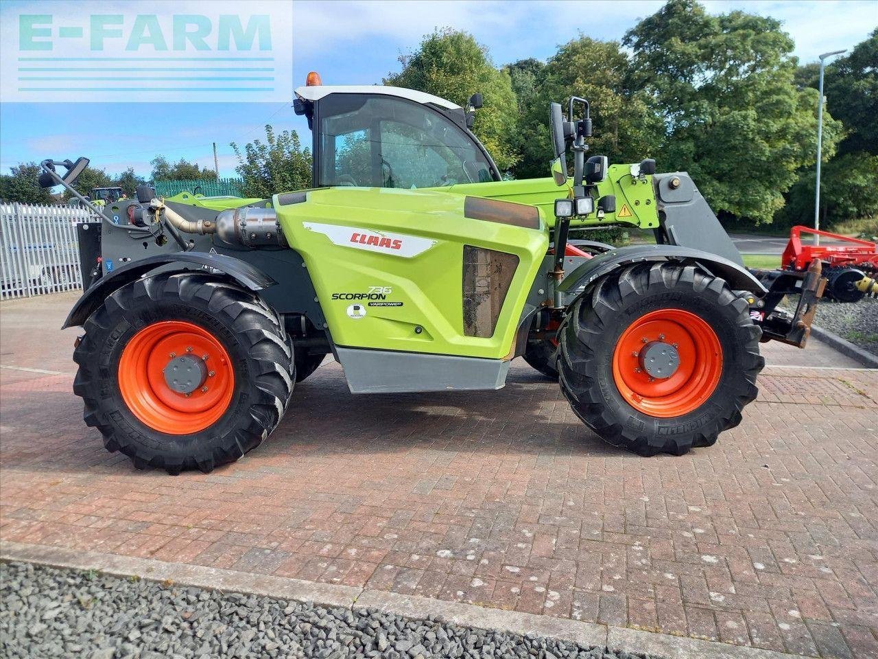 Teleskoplader del tipo CLAAS SCORPION 736, Gebrauchtmaschine In CORNHILL-ON-TWEED (Immagine 4)