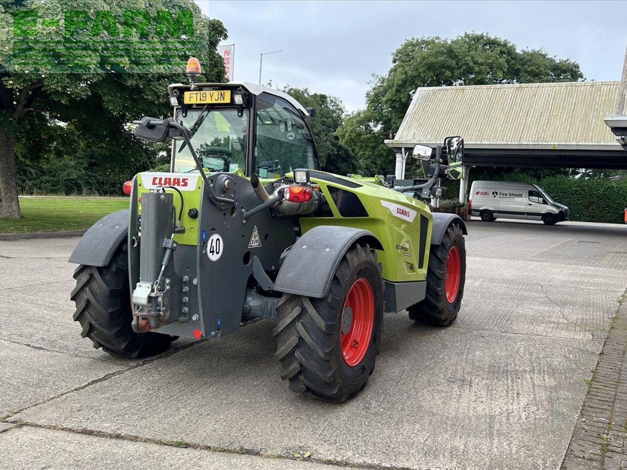 Teleskoplader Türe ait CLAAS SCORPION 736, Gebrauchtmaschine içinde BEWHOLME ROAD, BRANDESBURTON, DRIFFIELD (resim 4)