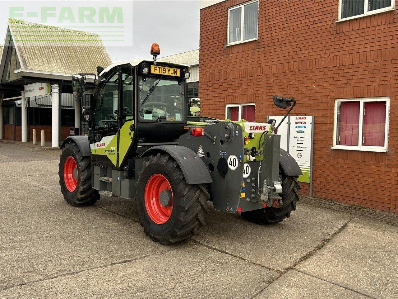 Teleskoplader Türe ait CLAAS SCORPION 736, Gebrauchtmaschine içinde BEWHOLME ROAD, BRANDESBURTON, DRIFFIELD (resim 5)