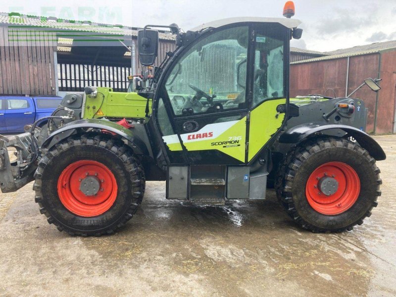 Teleskoplader van het type CLAAS SCORPION 736, Gebrauchtmaschine in MICHELDEVER, WINCHESTER (Foto 1)