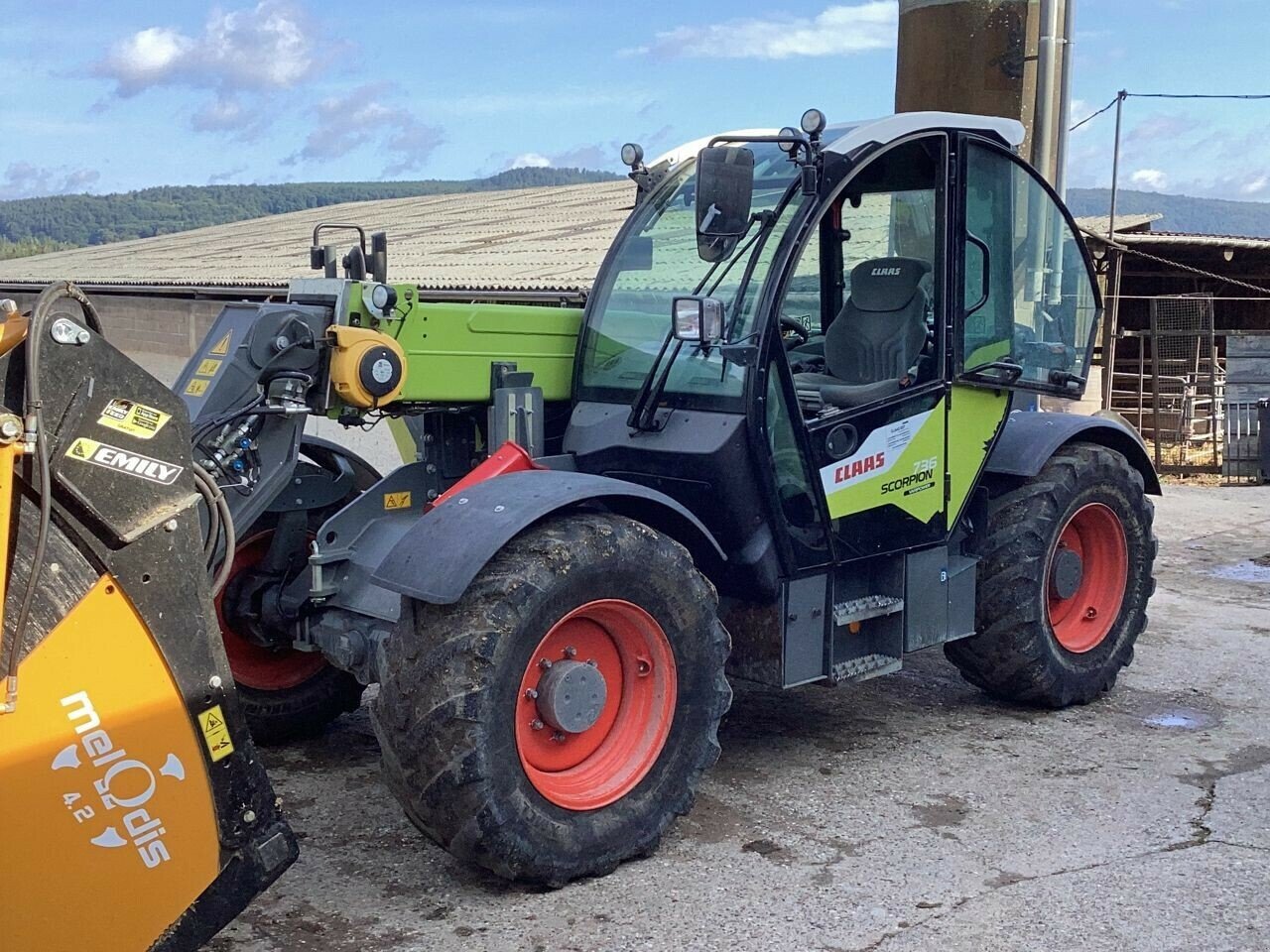 Teleskoplader tip CLAAS SCORPION 736, Gebrauchtmaschine in CHEMINOT (Poză 1)