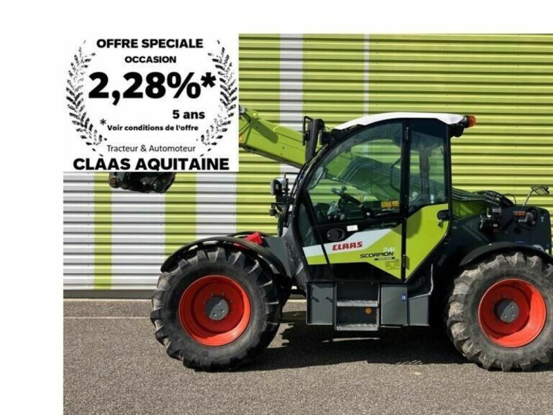 Teleskoplader des Typs CLAAS scorpion 741 trend (k33/300), Gebrauchtmaschine in AILLAS (33 - GIRONDE) (Bild 1)