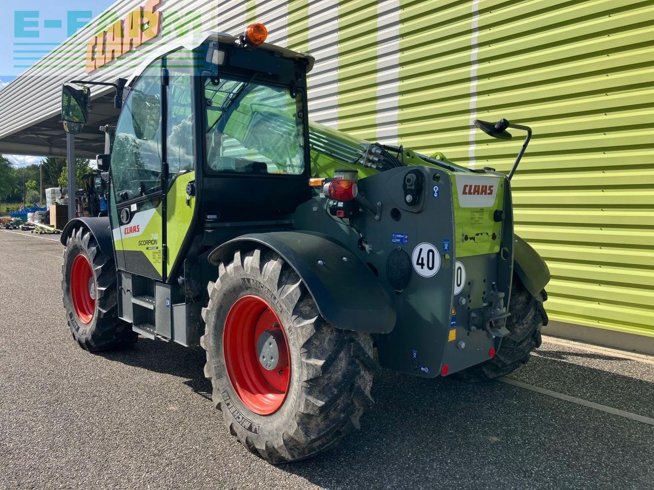 Teleskoplader typu CLAAS scorpion 741 trend (k33/300), Gebrauchtmaschine w AILLAS (33 - GIRONDE) (Zdjęcie 4)