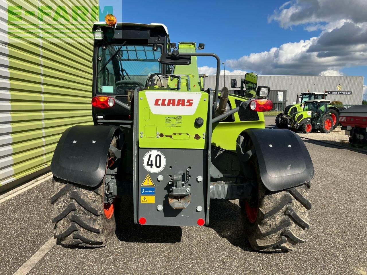 Teleskoplader typu CLAAS scorpion 741 trend (k33/300), Gebrauchtmaschine w AILLAS (33 - GIRONDE) (Zdjęcie 5)