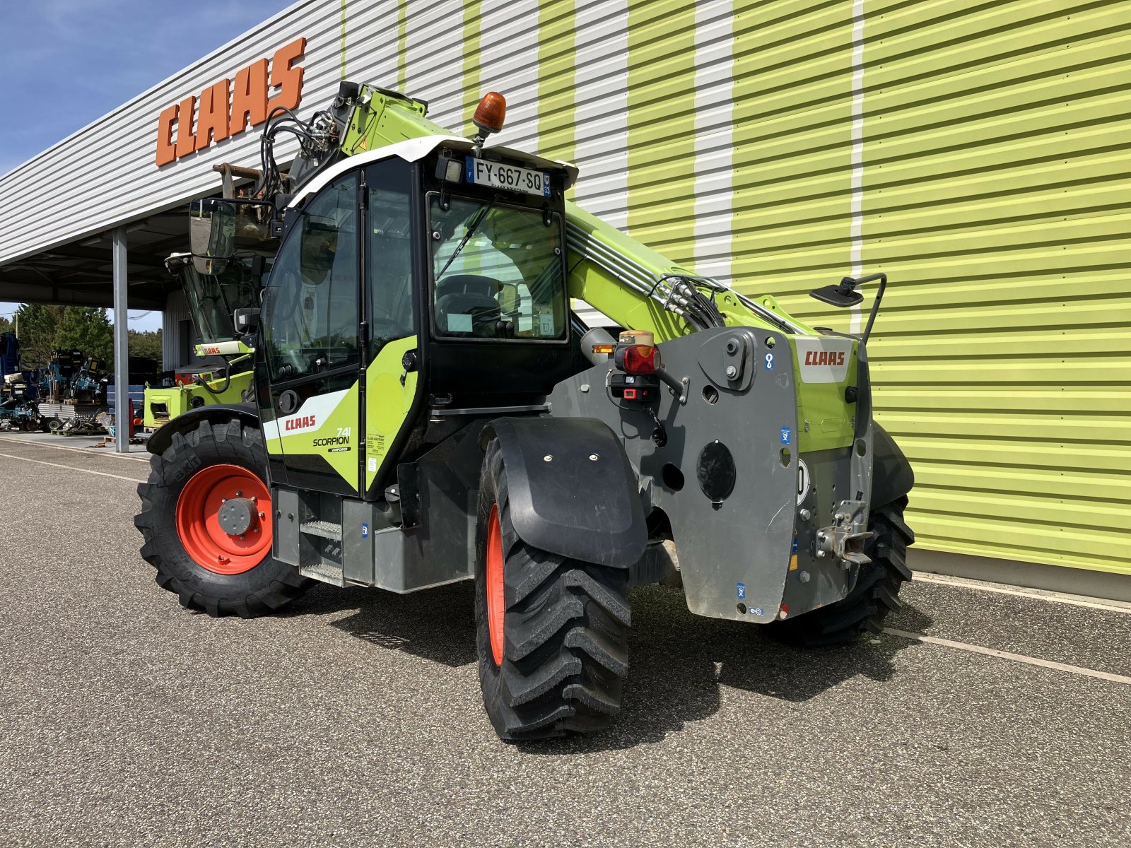 Teleskoplader του τύπου CLAAS SCORPION 741 VP, Gebrauchtmaschine σε ailias (Φωτογραφία 2)