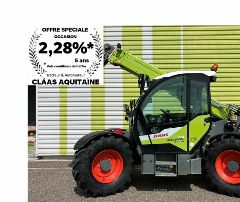 Teleskoplader Türe ait CLAAS SCORPION 741 VP, Gebrauchtmaschine içinde ailias (resim 1)