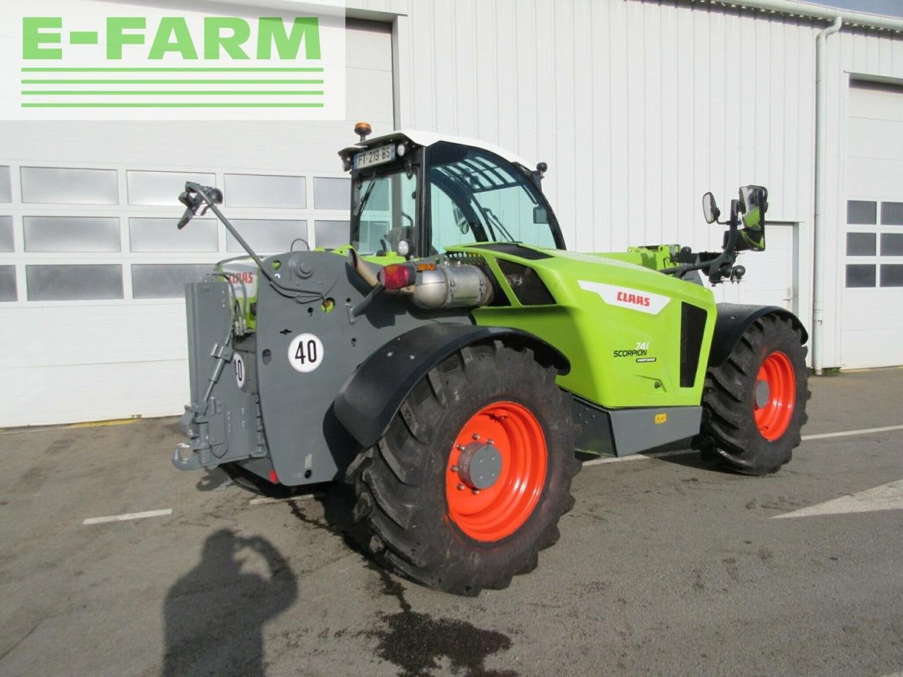 Teleskoplader du type CLAAS scorpion 741 vpwr s5 advance, Gebrauchtmaschine en PLOUIGNEAU (Photo 4)