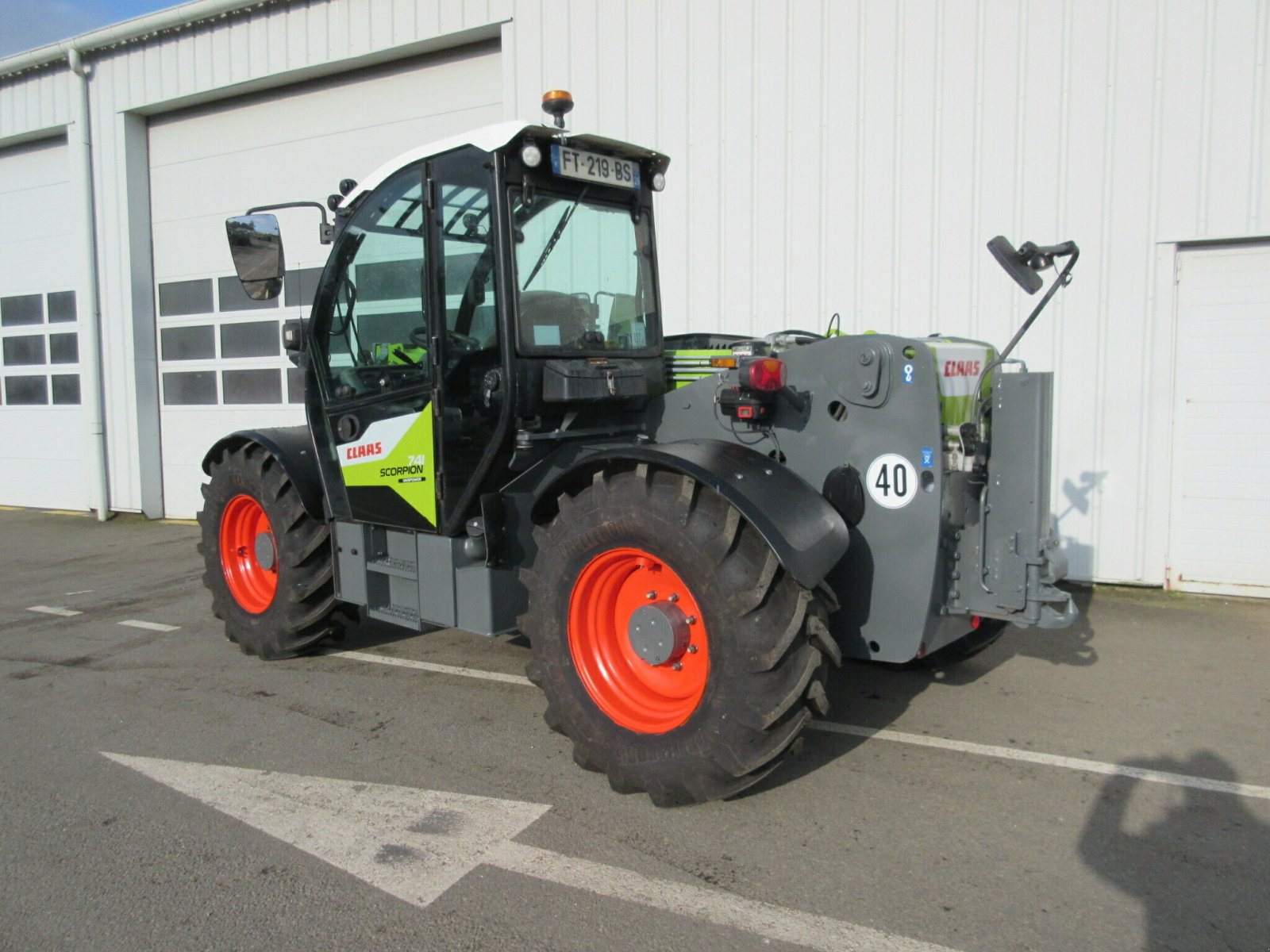 Teleskoplader du type CLAAS SCORPION 741 VPWR S5 ADVANCE, Gebrauchtmaschine en PLOUIGNEAU (Photo 2)