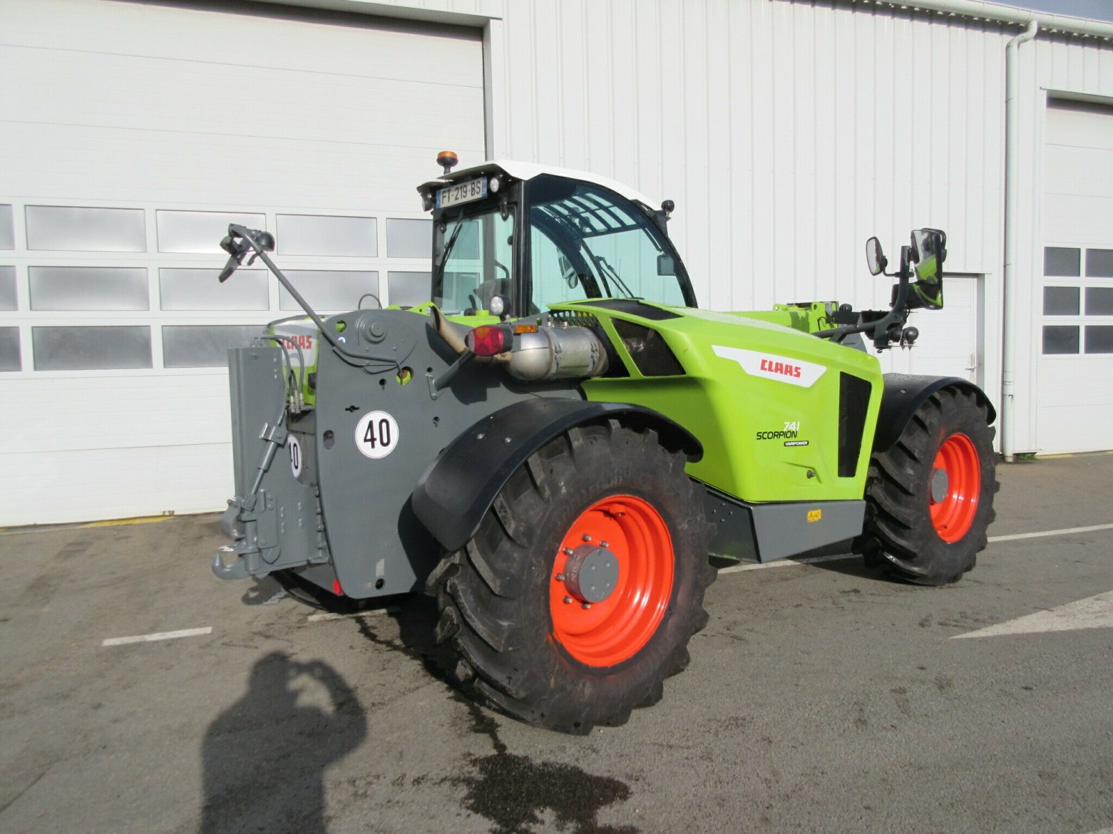 Teleskoplader du type CLAAS SCORPION 741 VPWR S5 ADVANCE, Gebrauchtmaschine en PLOUIGNEAU (Photo 4)