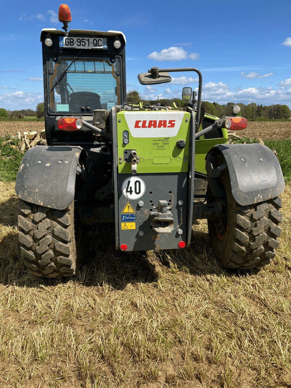 Teleskoplader от тип CLAAS SCORPION 741 VPWR S5 BUSINES, Gebrauchtmaschine в PONTIVY (Снимка 4)