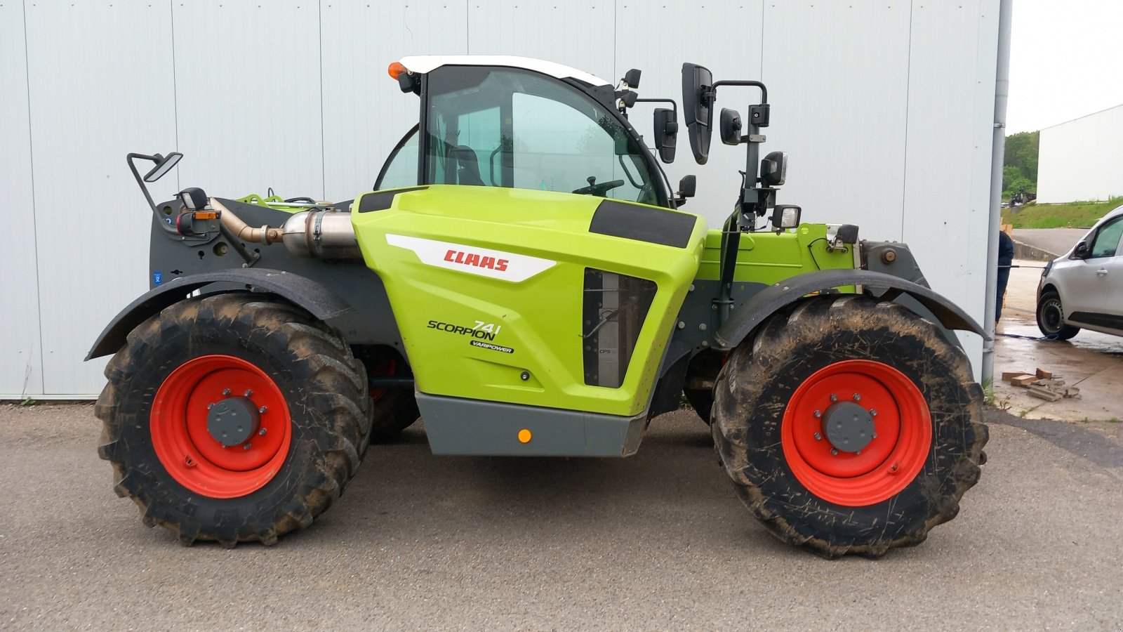 Teleskoplader del tipo CLAAS SCORPION 741 VPWR, Gebrauchtmaschine In VAROIS & CHAIGNOT (Immagine 4)