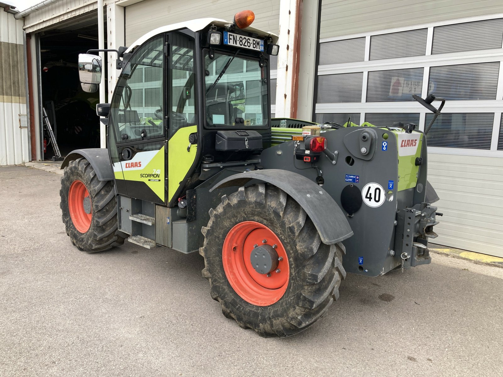 Teleskoplader tip CLAAS SCORPION 741 VPWR, Gebrauchtmaschine in VAROIS & CHAIGNOT (Poză 7)