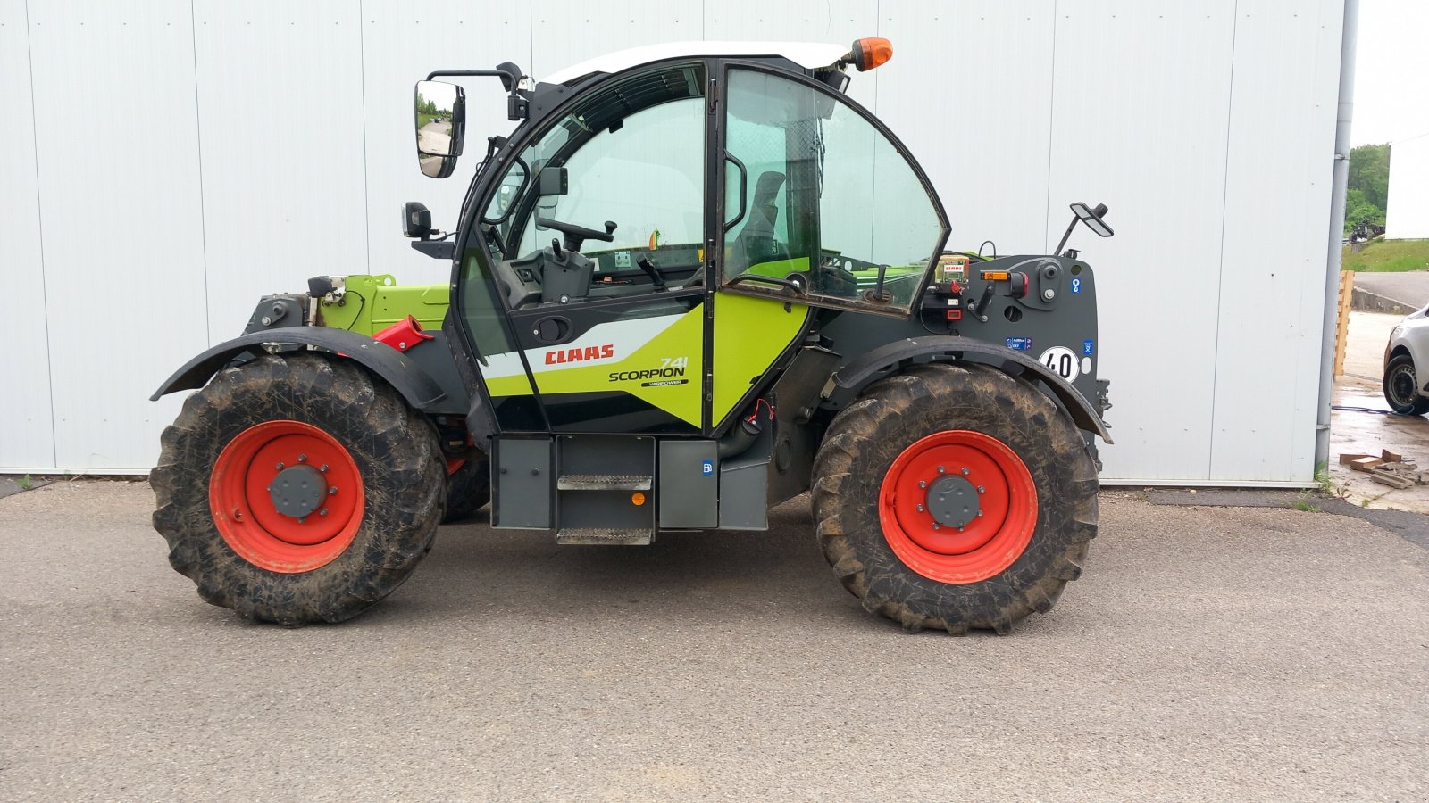 Teleskoplader des Typs CLAAS SCORPION 741 VPWR, Gebrauchtmaschine in VAROIS & CHAIGNOT (Bild 3)