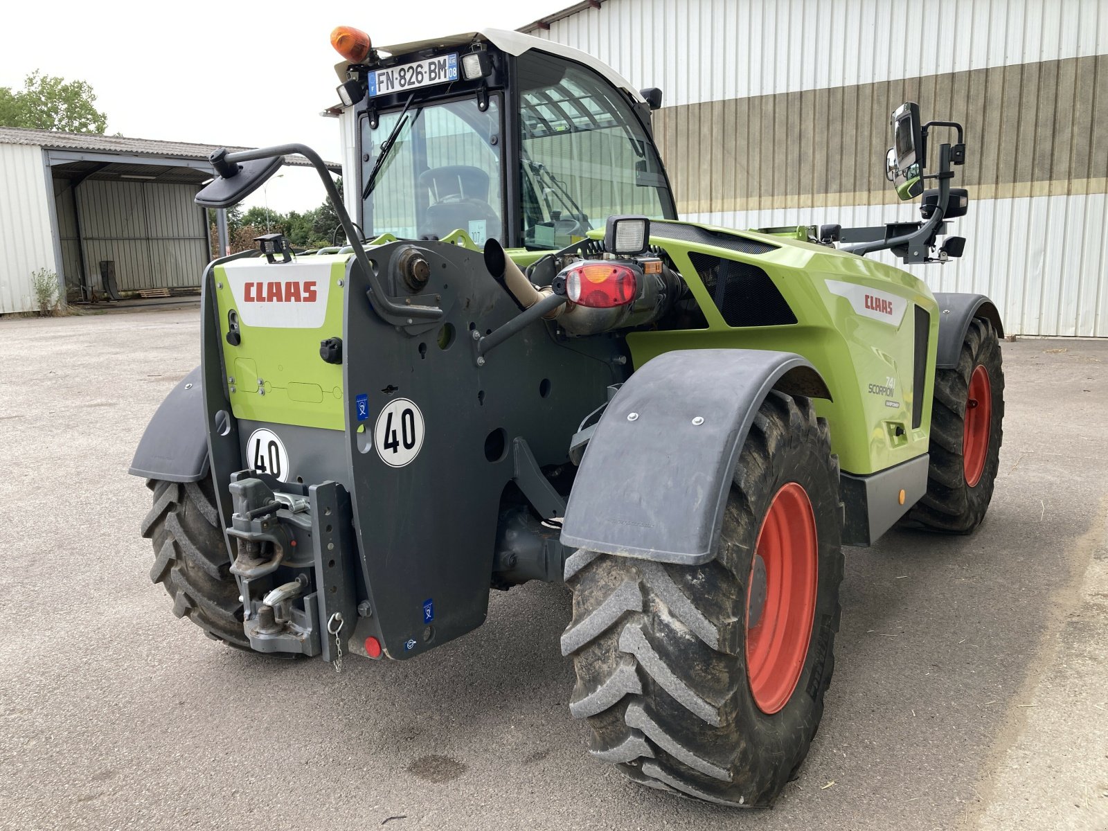 Teleskoplader typu CLAAS SCORPION 741 VPWR, Gebrauchtmaschine w VAROIS & CHAIGNOT (Zdjęcie 5)