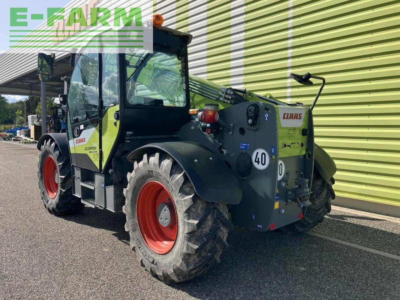 Teleskoplader des Typs CLAAS scorpion 741, Gebrauchtmaschine in AILLAS (33 - GIRONDE) (Bild 3)