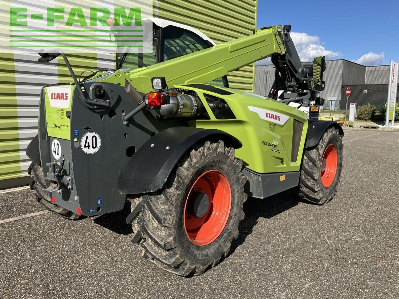 Teleskoplader tip CLAAS scorpion 741, Gebrauchtmaschine in AILLAS (33 - GIRONDE) (Poză 5)