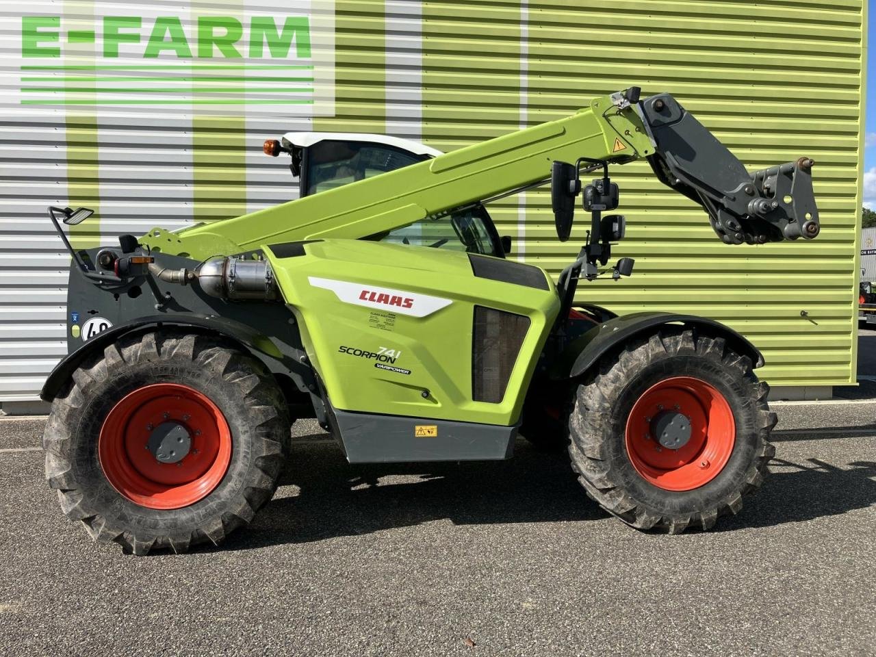 Teleskoplader del tipo CLAAS scorpion 741, Gebrauchtmaschine en AILLAS (33 - GIRONDE) (Imagen 6)