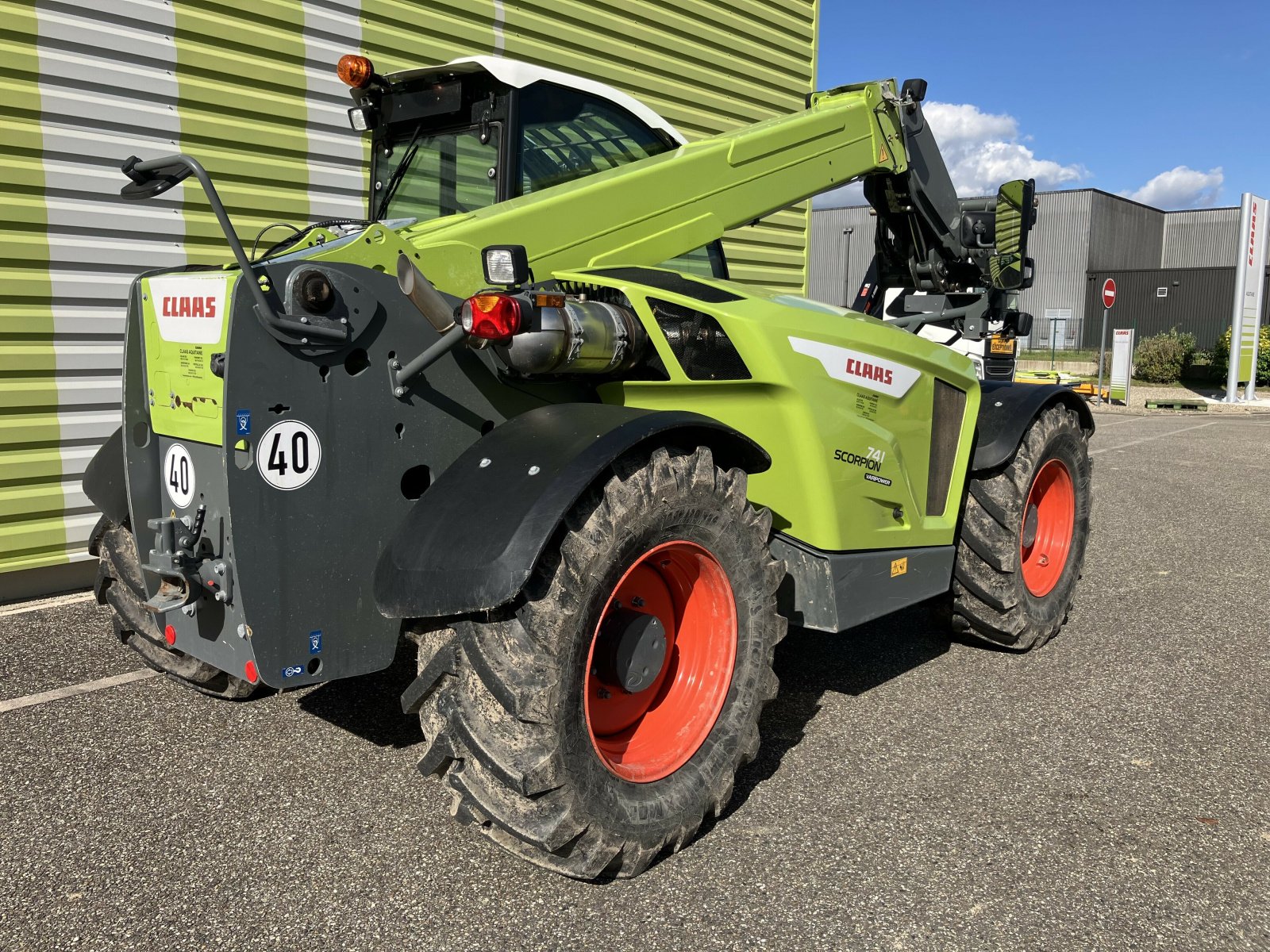 Teleskoplader tip CLAAS SCORPION 741, Gebrauchtmaschine in CANCON (Poză 7)