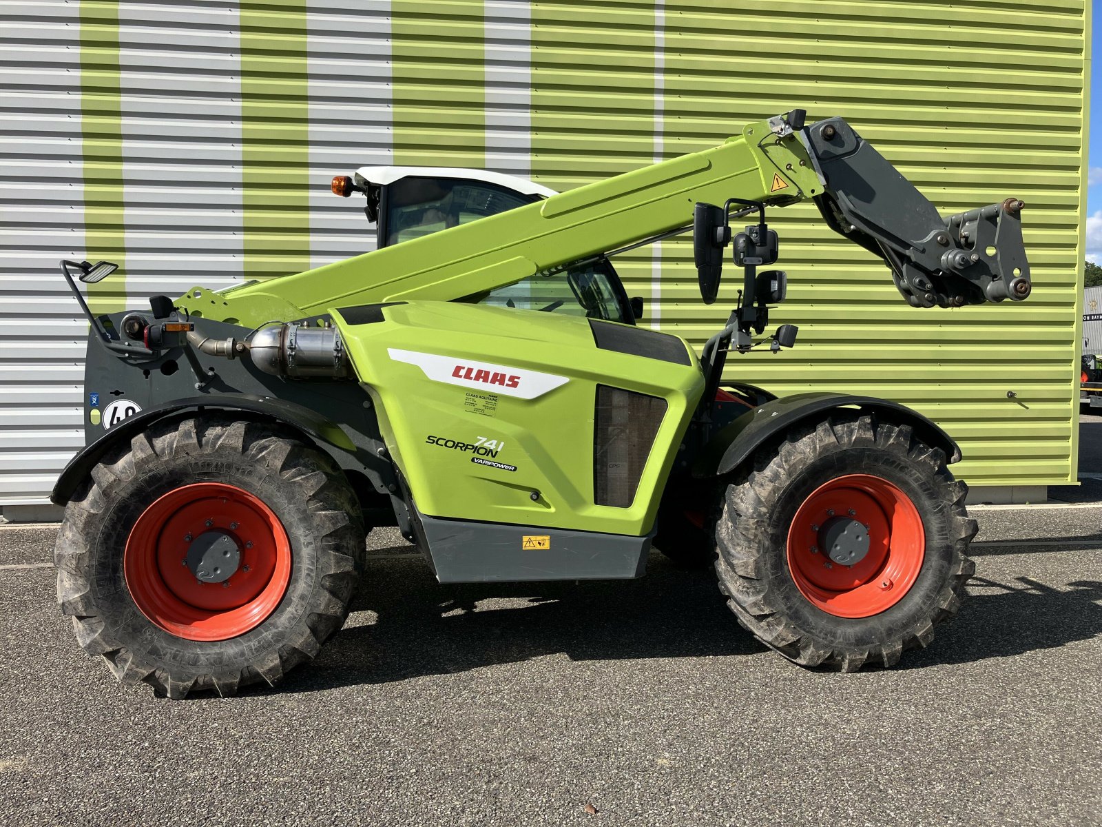 Teleskoplader typu CLAAS SCORPION 741, Gebrauchtmaschine w CANCON (Zdjęcie 6)