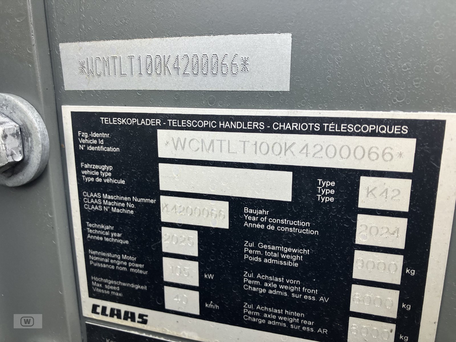 Teleskoplader του τύπου CLAAS Scorpion 742 VP Gen.2, Neumaschine σε Zell an der Pram (Φωτογραφία 31)