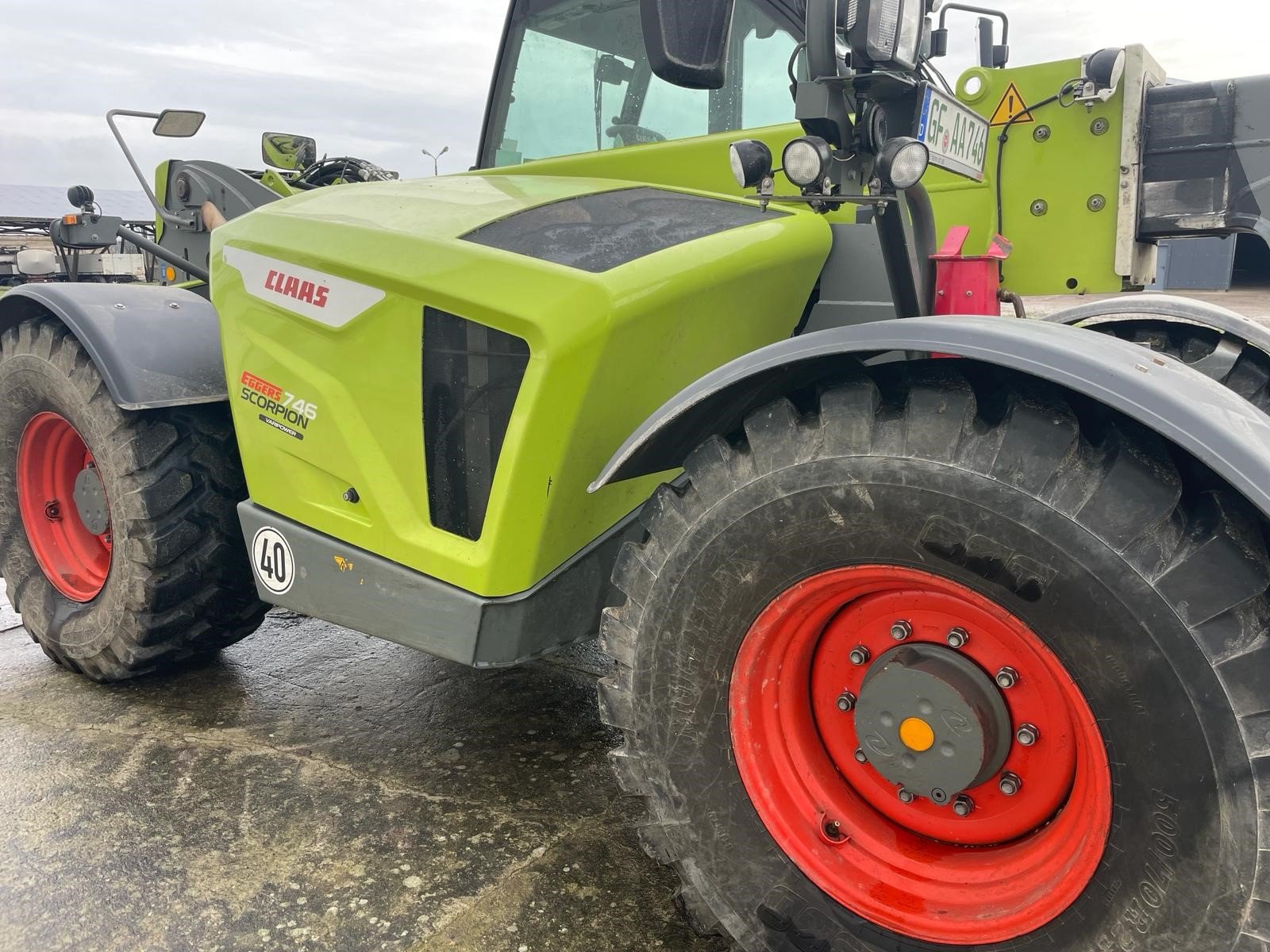 Teleskoplader of the type CLAAS Scorpion 746 Variopower, Gebrauchtmaschine in Wittingen (Picture 2)