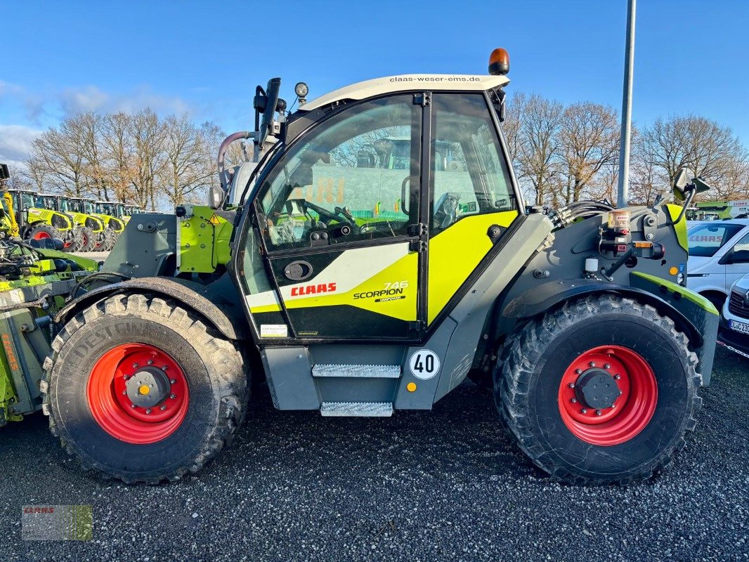 Teleskoplader typu CLAAS SCORPION 746 VARIPOWER, Druckluft, 40 kmh, 522 h !, Gebrauchtmaschine w Neerstedt (Zdjęcie 1)