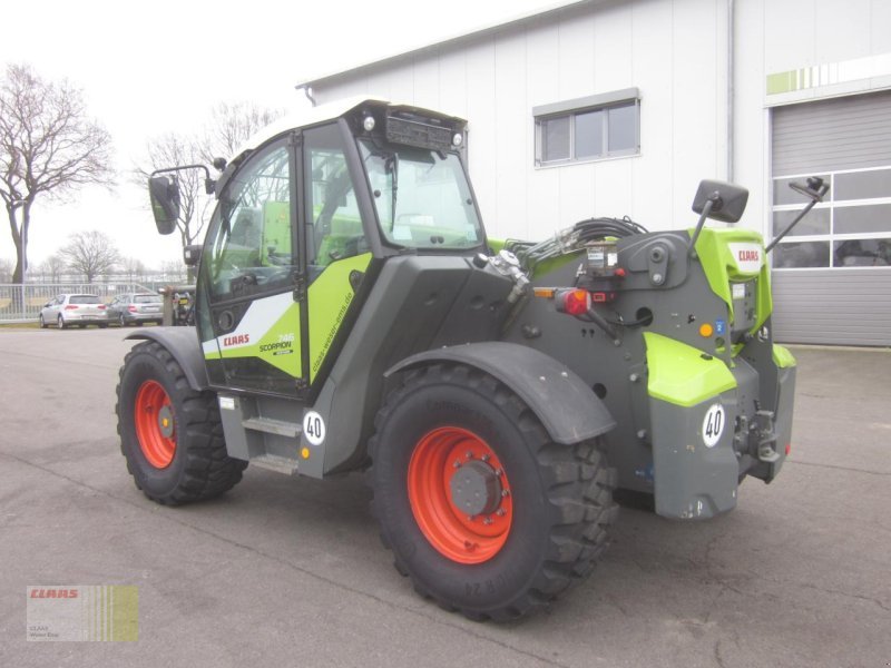 Teleskoplader Türe ait CLAAS SCORPION 746 VARIPOWER, Klima, 40 km/h, 500er Räde, Gebrauchtmaschine içinde Neerstedt (resim 3)