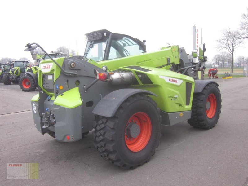 Teleskoplader Türe ait CLAAS SCORPION 746 VARIPOWER, Klima, 40 km/h, 500er Räde, Gebrauchtmaschine içinde Neerstedt (resim 5)