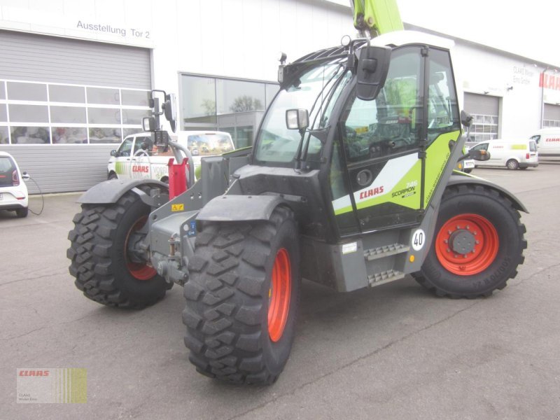 Teleskoplader tipa CLAAS SCORPION 746 VARIPOWER, Klima, 40 km/h, 500er Räde, Gebrauchtmaschine u Neerstedt (Slika 15)