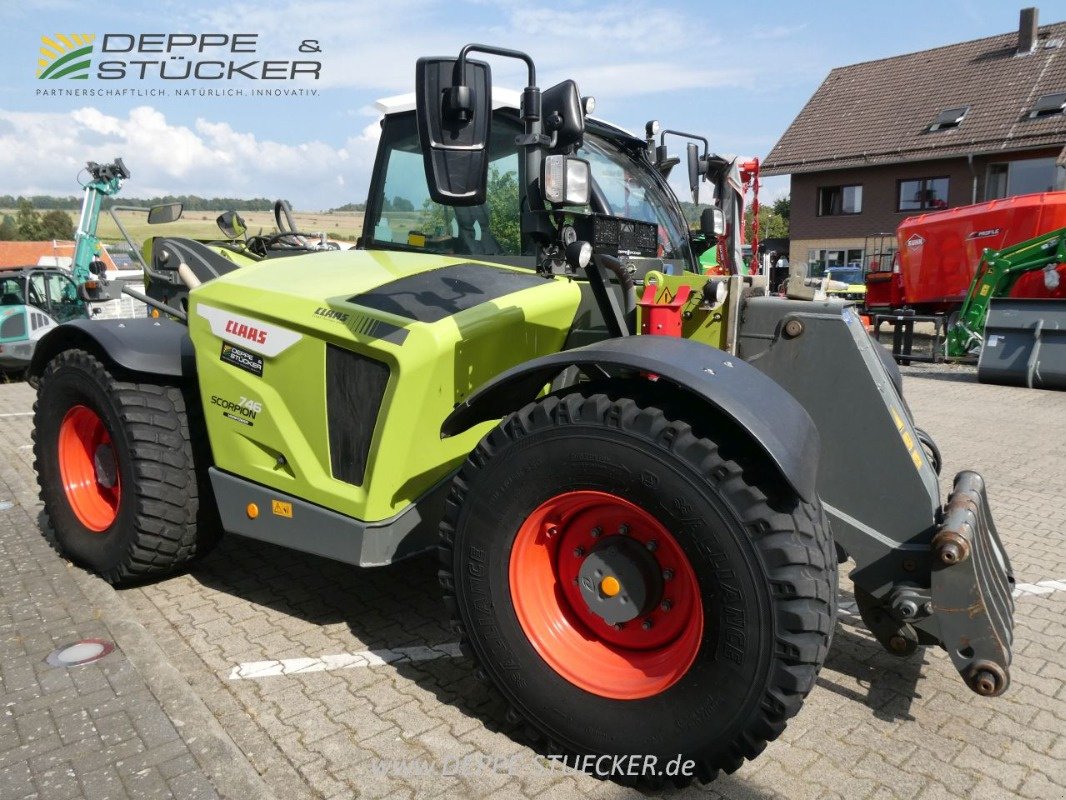 Teleskoplader van het type CLAAS Scorpion 746 Varipower, Gebrauchtmaschine in Lauterberg/Barbis (Foto 9)