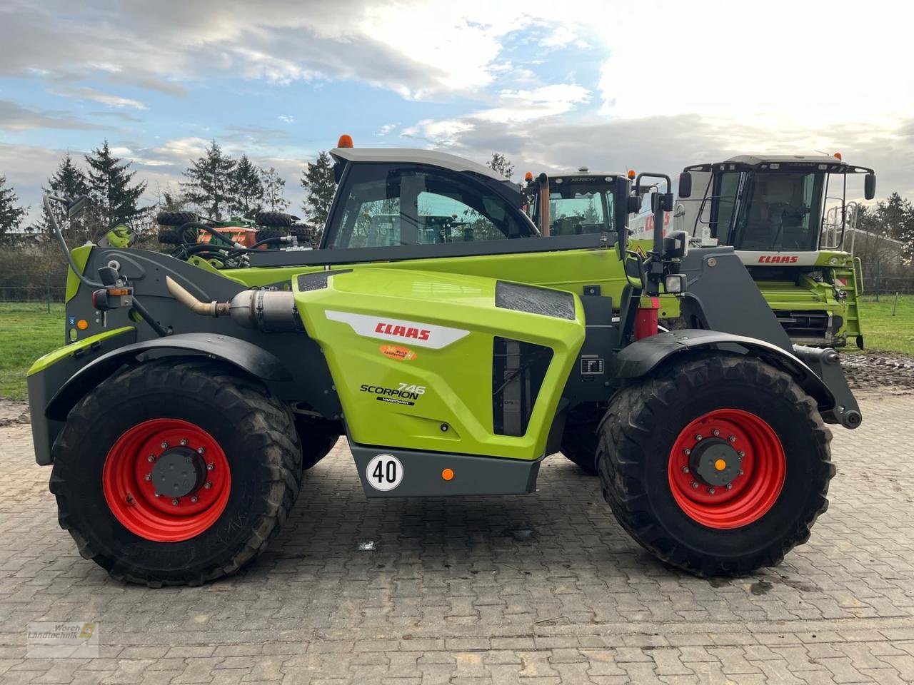 Teleskoplader a típus CLAAS Scorpion 746 VP St.V, Gebrauchtmaschine ekkor: Schora (Kép 4)