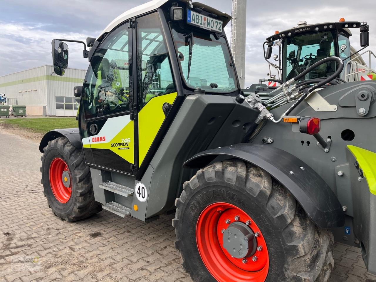 Teleskoplader a típus CLAAS Scorpion 746 VP St.V, Gebrauchtmaschine ekkor: Schora (Kép 9)