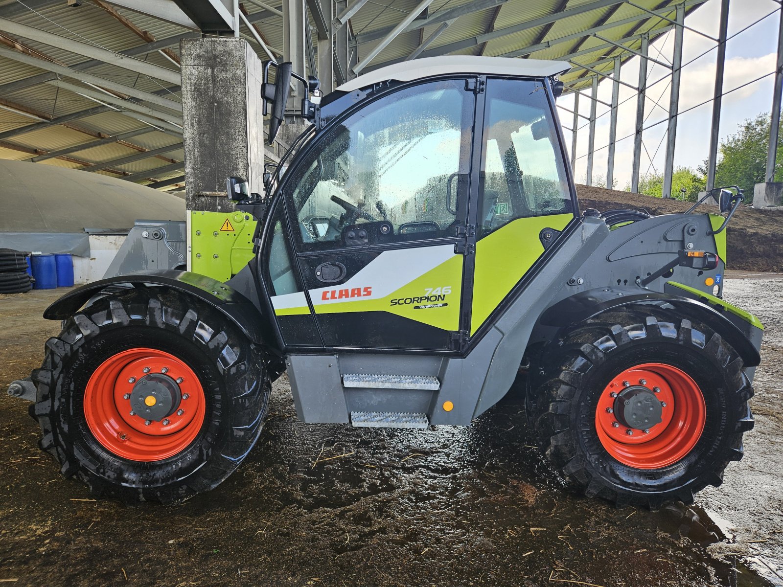 Teleskoplader des Typs CLAAS Scorpion 746 VP, Gebrauchtmaschine in Reisbach (Bild 4)