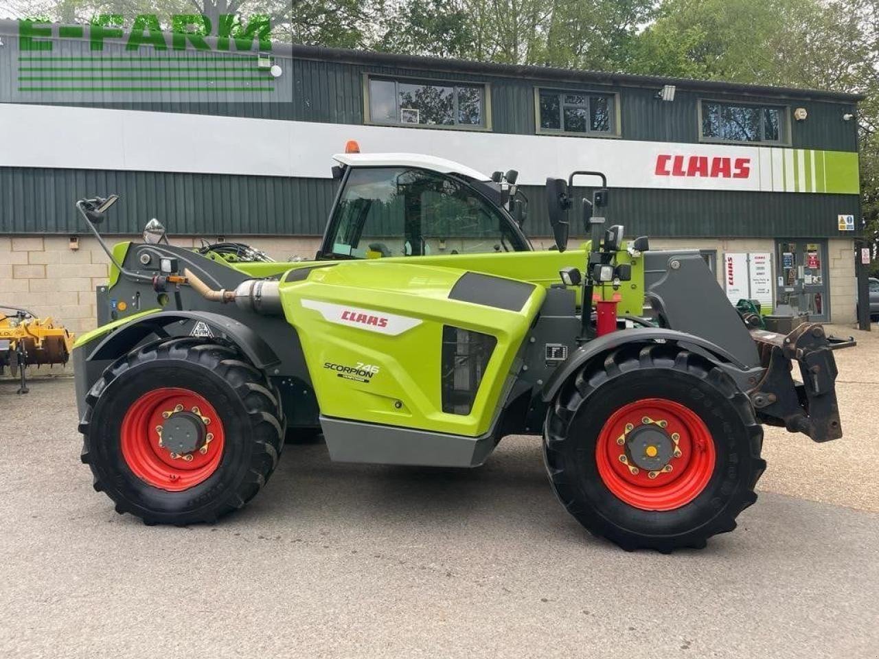 Teleskoplader του τύπου CLAAS SCORPION 746, Gebrauchtmaschine σε PETWORTH (Φωτογραφία 6)