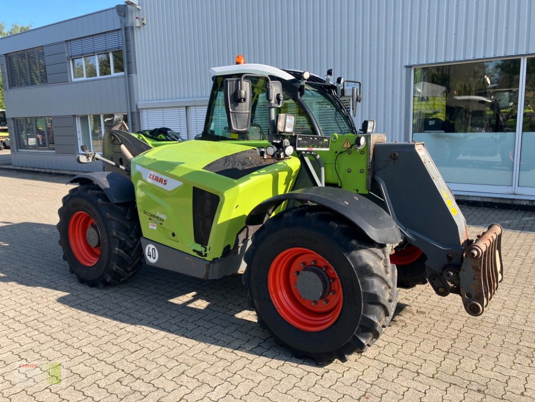 Teleskoplader van het type CLAAS Scorpion 746, Gebrauchtmaschine in Weddingstedt (Foto 4)