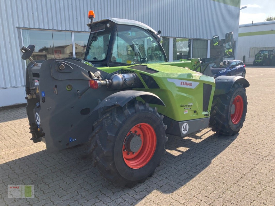 Teleskoplader van het type CLAAS Scorpion 746, Gebrauchtmaschine in Weddingstedt (Foto 7)