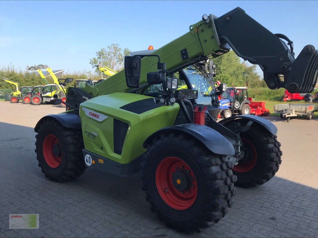 Teleskoplader van het type CLAAS Scorpion 746, Gebrauchtmaschine in Alveslohe (Foto 8)