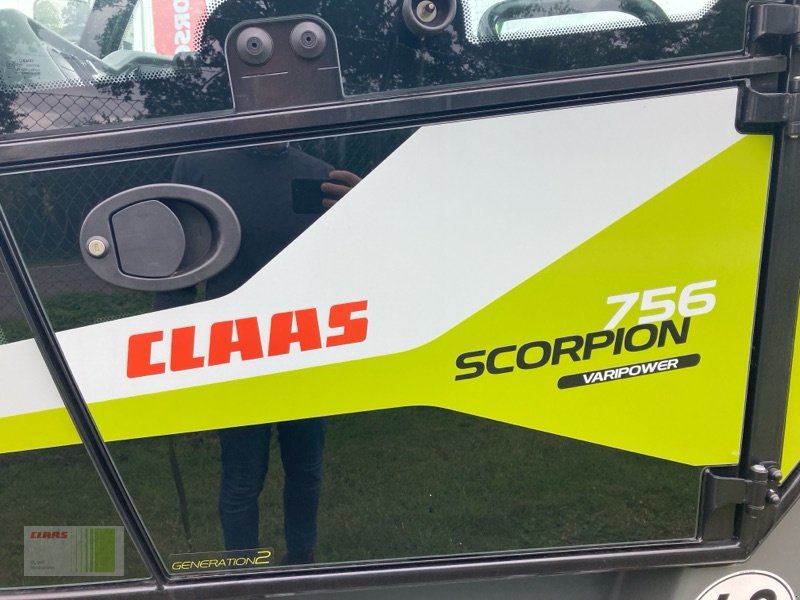 Teleskoplader του τύπου CLAAS Scorpion 756 Generation2, Neumaschine σε Alveslohe (Φωτογραφία 7)