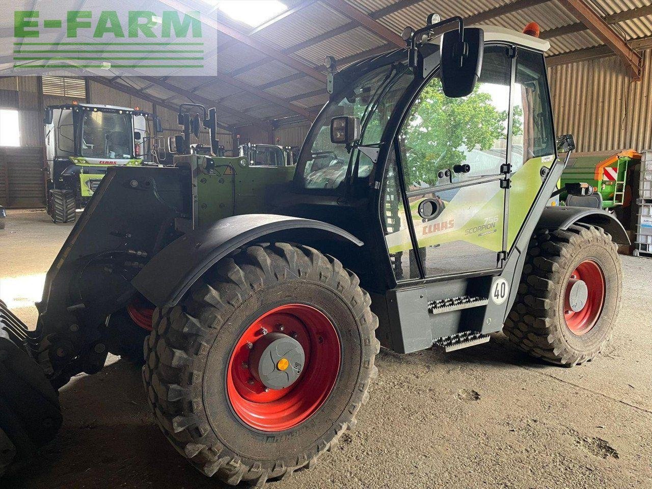 Teleskoplader tip CLAAS SCORPION 756 VARIPOWER PLUS,, Gebrauchtmaschine in SUFFOLK (Poză 1)