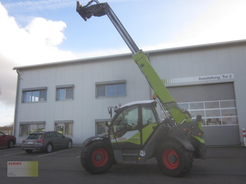 Teleskoplader Türe ait CLAAS SCORPION 756 VARIPOWER PLUS, Klima, 40 km/h, 500er, Gebrauchtmaschine içinde Westerstede (resim 16)