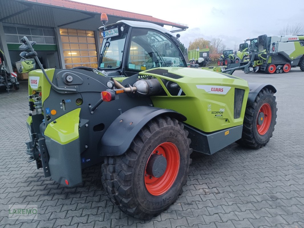 Teleskoplader a típus CLAAS Scorpion 756 Varipower Plus, Gebrauchtmaschine ekkor: Langenwetzendorf (Kép 4)