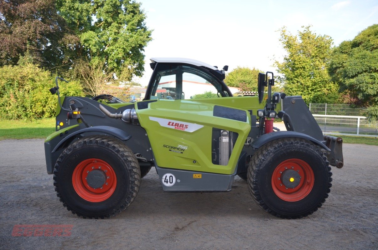 Teleskoplader van het type CLAAS SCORPION 756 VARIPOWER, Gebrauchtmaschine in Suhlendorf (Foto 3)